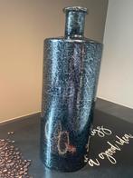 Blauwe vaas "diederik" Leen Bakker, Ophalen, Blauw, Minder dan 50 cm, Glas