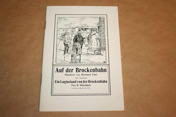 Auf der Brockenbahn - Plauderei von Hermann Löns, Boeken, Geschiedenis | Wereld, Gelezen, Europa, Ophalen of Verzenden