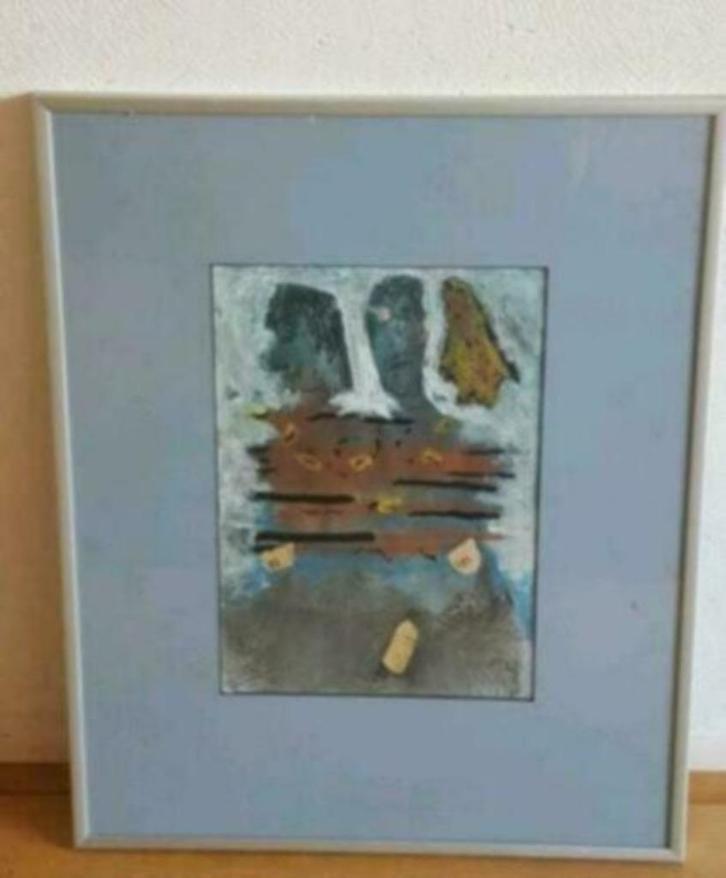 Gem. Techniek Hans Boomsma Titel "Over the Hill", Antiek en Kunst, Kunst | Schilderijen | Modern, Ophalen