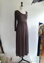 Jutka & Riska herfstjurk stretch viscose one size pilling, Maat 38/40 (M), Bruin, Ophalen of Verzenden, Gedragen