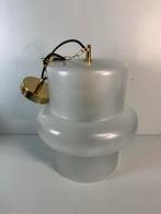 Retro Glazen Hanglamp Light & Living, Gebruikt, ?, Glas, Minder dan 50 cm