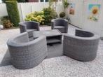 Bellagio tuinset met kussens en tafel, Tuin en Terras, Tuinsets en Loungesets, 4 zitplaatsen, Ophalen of Verzenden, Zo goed als nieuw