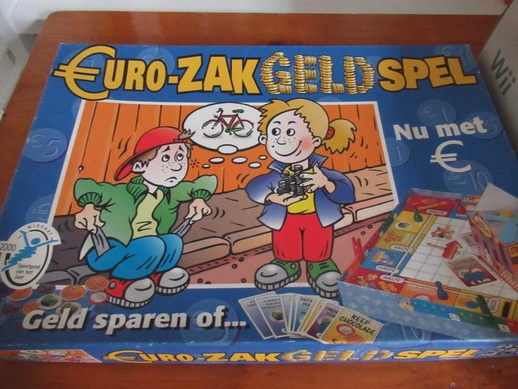 EURO ZAKGELDSPEL van Jumbo, speelgoed van het jaar, Hobby en Vrije tijd, Gezelschapsspellen | Bordspellen, Nieuw, Een of twee spelers