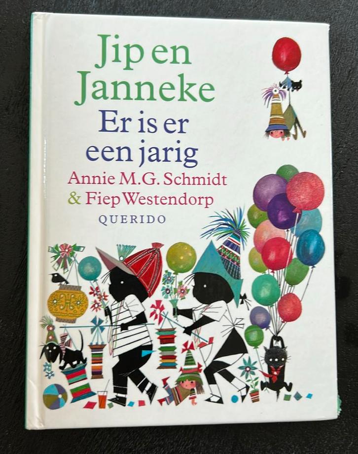 Annie M.G. Schmidt - Jip en Janneke er is er een jarig, Boeken, Kinderboeken | Jeugd | onder 10 jaar, Zo goed als nieuw, Ophalen of Verzenden