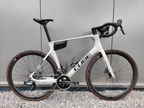 Cube Agree SL Disc C62s! SRAM Force eTap AXS! Carbon wielen!, Fietsen en Brommers, Fietsen | Racefietsen, Zo goed als nieuw, Heren