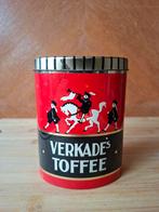 Blik Verkade's toffee, Verzamelen, Blikken, Ophalen of Verzenden, Gebruikt, Verkade