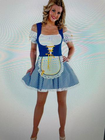 Dirndl jurk maat xs (1 x gedragen) nog zo goed als nieuw.  beschikbaar voor biedingen