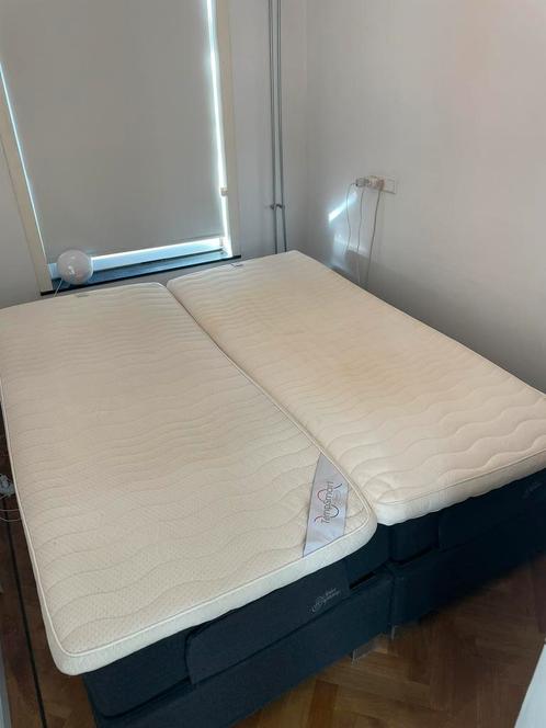 Boxspring Jensen Supreme 180x210 Elektrisch, Huis en Inrichting, Slaapkamer | Boxsprings, Gebruikt, 180 cm, 210 cm, Tweepersoons