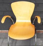 6 Designer stoelen Kimball Bingo Guest Chairs, Ophalen, Zo goed als nieuw, Hout, Vijf, Zes of meer stoelen