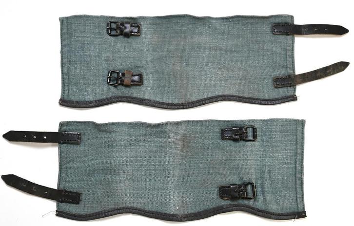 Matching Polizei Gamaschen, Verzamelen, Militaria | Tweede Wereldoorlog, Landmacht, Kleding of Schoenen, Duitsland, Verzenden