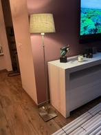 Set van 2 muurschemerlampjes en 2 staande Lampen, Huis en Inrichting, Overige materialen, Gebruikt, Modern RVS, Ophalen of Verzenden