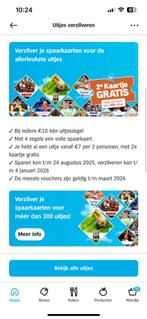 AH uitjeszegels, Tickets en Kaartjes, Drie personen of meer, Kortingskaart