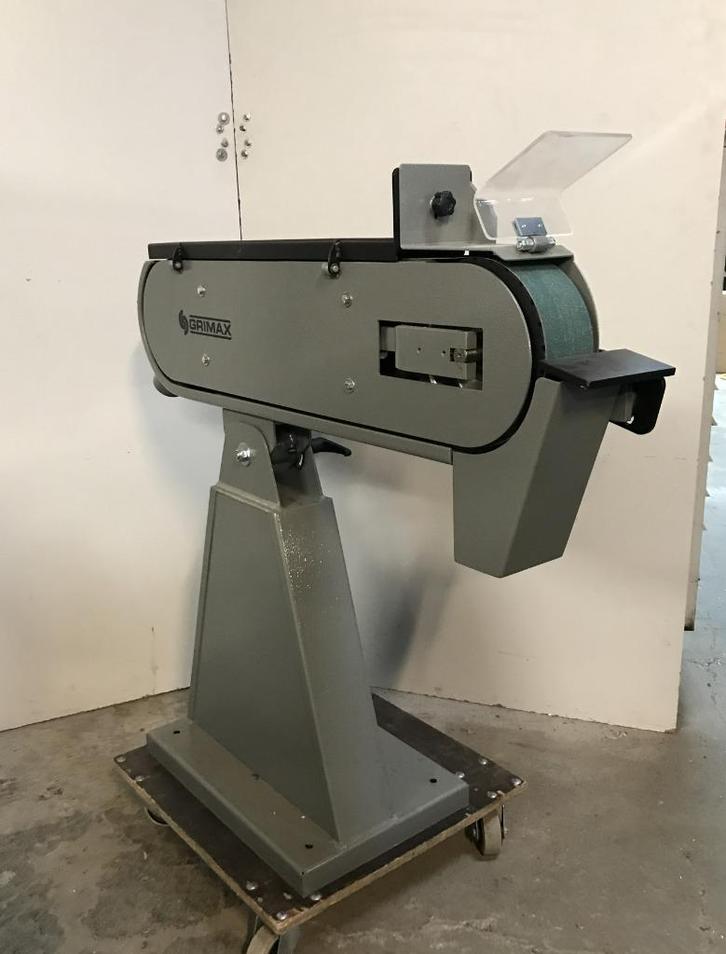 Bandschuurmachine, Grimax, 75 Brake, 400 volt, Doe-het-zelf en Verbouw, Gereedschap | Schuurmachines, Gebruikt, Bandschuurmachine