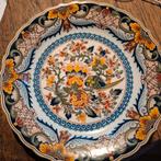 Makkum Aardewerk Bord met Vogel, Ophalen of Verzenden