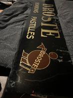 Vintage Droste Reclamebord - Pastilles & Bonbons, Ophalen, Gebruikt, Reclamebord