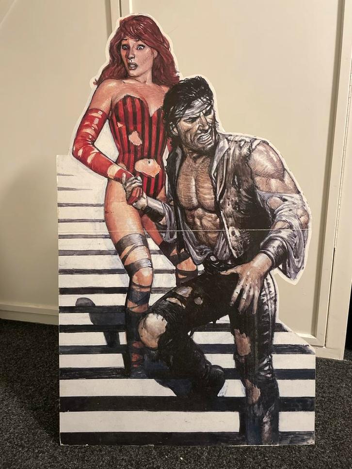 Storm en Roodhaar Bordkarton - Don Lawrence, Antiek en Kunst, Kunst | Overige Kunst, Ophalen of Verzenden