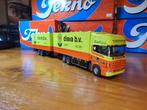 Tekno Disva scania 4 serie Topline, Ophalen of Verzenden, Zo goed als nieuw, Bus of Vrachtwagen, Tekno