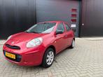 Nissan Micra 1.2 Visia 5DR 1ste eigenaar 2011 Rood, Auto's, Voorwielaandrijving, Euro 5, Stof, 1198 cc