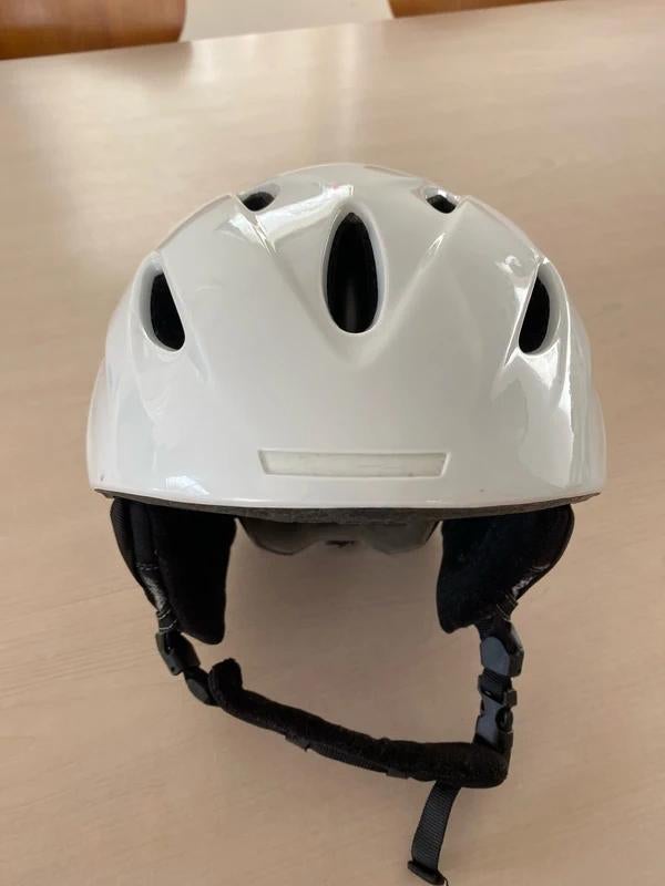 Witte skihelm van Giro, Overige merken, Gebruikt, Overige typen, Ophalen of Verzenden