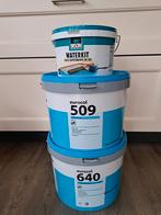 Restanten vloerbedekking en pvc lijm, Doe-het-zelf en Verbouw, Verf, Beits en Lak, Ophalen, Wit