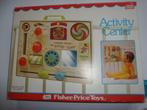 Fisher Price Activity Centre 1977 in verpakking vintage, Ophalen of Verzenden, Gebruikt, Speelset, Met geluid