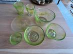 Kosta Boda servies set kleur groen, 7 delig, Ophalen of Verzenden, Zo goed als nieuw, Overige typen