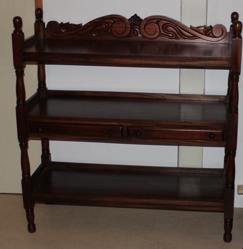 Engelse mahoniehouten open kast, Antiek en Kunst, Antiek | Meubels | Kasten, Ophalen