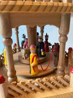 Vintage Kerstpyramide met 3 etages, zonder kaarshouders, Diversen, Ophalen, Gebruikt