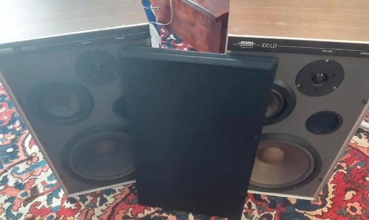 Skania 100DL/Jamo J150/4 studio speakers, Audio, Tv en Foto, Luidsprekers, Front, Rear of Stereo speakers, 120 watt of meer, Overige merken