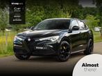 Alfa Romeo Stelvio 2.0 T AWD Veloce | Ad.Onderstel | Schuifd, Automaat, Euro 6, 4 cilinders, Zwart