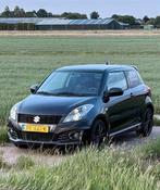 Suzuki Swift 1.6 3D Sport 2012 nieuwe APK!, Auto's, Voorwielaandrijving, Stoelverwarming, Zwart, 4 cilinders