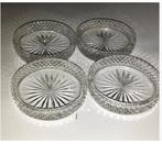 vintage onderzetters voor kleine wijnglazen Kristallen theez, Ophalen of Verzenden