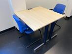 Vergadertafel met 2 stoelen (ophalen in Den Haag 2545 VP), Ophalen, Gebruikt, Bureau