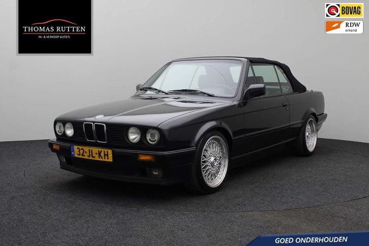 BMW 3-serie Cabrio E30 320i BMW 3-serie Cabrio 320i 1991 | A, Auto's, BMW, Bedrijf, Te koop, 3-Serie, Centrale vergrendeling, Elektrische buitenspiegels