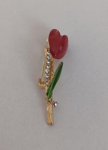 Tulp broche beschikbaar voor biedingen