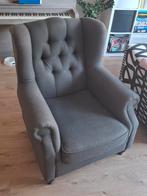 Fauteuil grijs, Huis en Inrichting, Fauteuils, Ophalen, Gebruikt