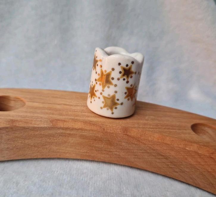 Kerst Advent jaarring steker Vrije School Seizoenstafel, Huis en Inrichting, Woonaccessoires | Kandelaars en Kaarsen, Nieuw, Minder dan 25 cm