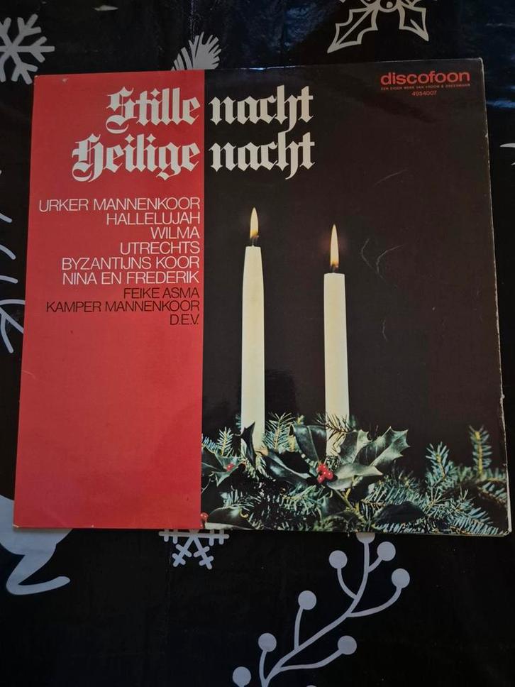 Stille Nacht, Heilige Nacht LP, Cd's en Dvd's, Cd's | Kerst en Sinterklaas, Gebruikt, Kerst, Ophalen