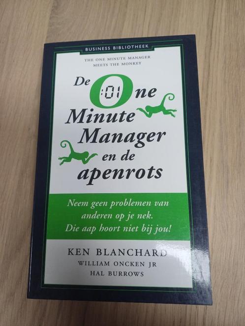 De one minute manager en de apenrots, Boeken, Studieboeken en Cursussen, Zo goed als nieuw, Ophalen of Verzenden