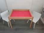 Lego tafel met 2 stoelen, Kinderen en Baby's, Kinderkamer | Tafels en Stoelen, Ophalen, Gebruikt, Tafel(s) en Stoel(en)