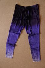 Stills designer zomer broek 40 paars gevlamd NIEUW, Kleding | Dames, Maat 38/40 (M), Paars, Nieuw, Ophalen of Verzenden