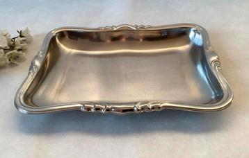 Alfa Alessi dienblad ~ hapjesschaal ~ serveerschaal 27x20 cm beschikbaar voor biedingen