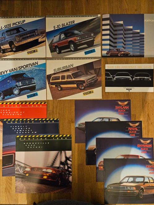Partij Autofolders | USA merken | 100 stuks, Boeken, Auto's | Folders en Tijdschriften, Zo goed als nieuw, Chevrolet, Ophalen of Verzenden