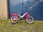 16 inch meisjesfiets, Fietsen en Brommers, Fietsen | Kinderfietsjes, Ophalen of Verzenden, Gebruikt, 16 tot 20 inch, Zijwieltjes