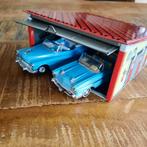 Blikken garage, vintage, voor 2 auto's, Hobby en Vrije tijd, Ophalen of Verzenden, Zo goed als nieuw, Auto