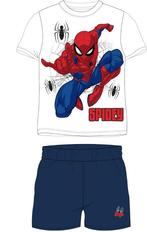 Spiderman shortama spiderweb katoen donker blauw maat 122, Kinderen en Baby's, Kinderkleding | Maat 122, Nieuw, Marvel, Jongen of Meisje