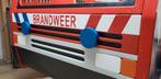 Uniek Brandweerwagen Bed Brandweer - Handgemaakt!, Kinderen en Baby's, Ophalen, Gebruikt, 70 tot 85 cm, Lattenbodem