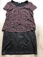 Armand Thiery Dames Jurk lederlook croco mt 42/44, Zwart, Maat 42/44 (L), Ophalen of Verzenden, Zo goed als nieuw