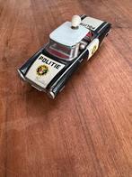 Vintage Blikken Politieauto - Made in Japan, Ophalen of Verzenden, Gebruikt