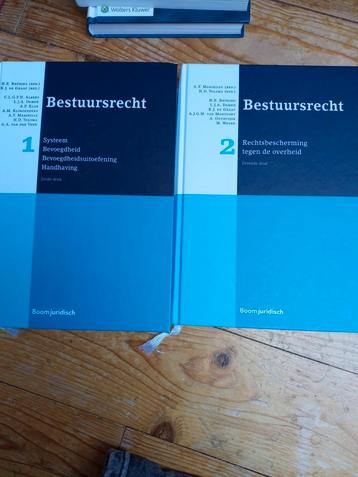 Bestuursrecht 1 en 2  beschikbaar voor biedingen